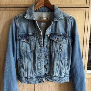 KUT from the Kloth Julia Cropped Jean Jacket S